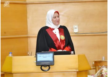 تهنئة الى الدكتورة إيمان حسنى حسن غنيمى