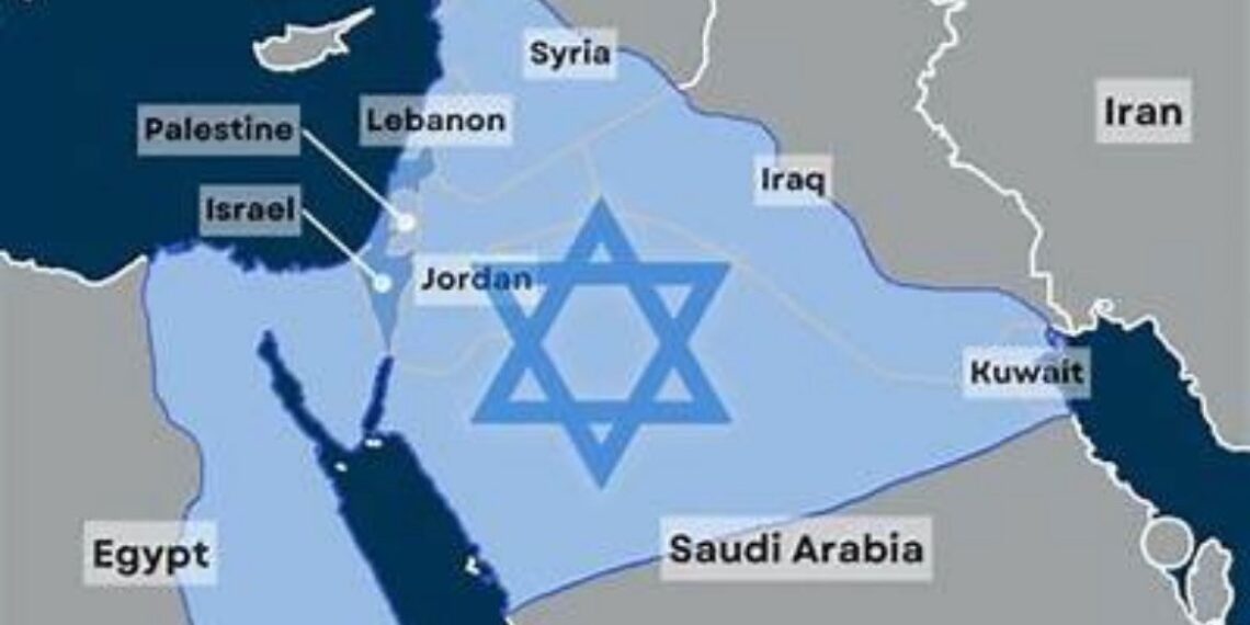 خريطة  “Greater Israel – إسرائيل الكبرى”