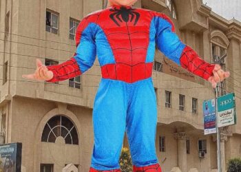 البطل ياسين ( سبايدرمان) انتصر على الاشرار