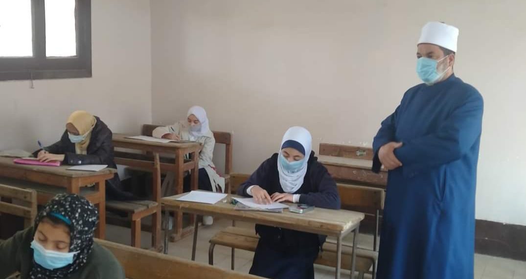 هدوء وإستقرار بإمتحانات شهر مارس لطلاب النقل بالمعاهد الأزهرية بالشرقية