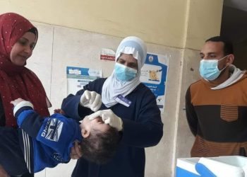 تطعيم مليون و200 ألف و304 طفل ضد شلل الأطفال بالشرقية