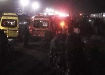 إرتفاع حالات الإصابة جراء إنقلاب عربيتي قطار ٣٣٩ بمدخل منيا القمح إلى ١٥ مصاب