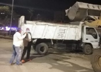 ” غنيم ” يترأس حملة نظافة مكبرة بشوارع مدينة ههيا