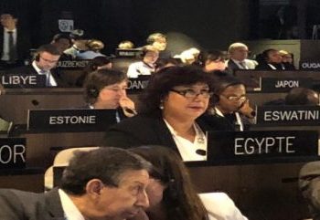 وزيرة الثقافة في كلمتها باليونسكو : تعزيز ثقافة الاعتدال والتسامح أهم محاور بناء الانسان التى تنفذها الحكومة المصرية